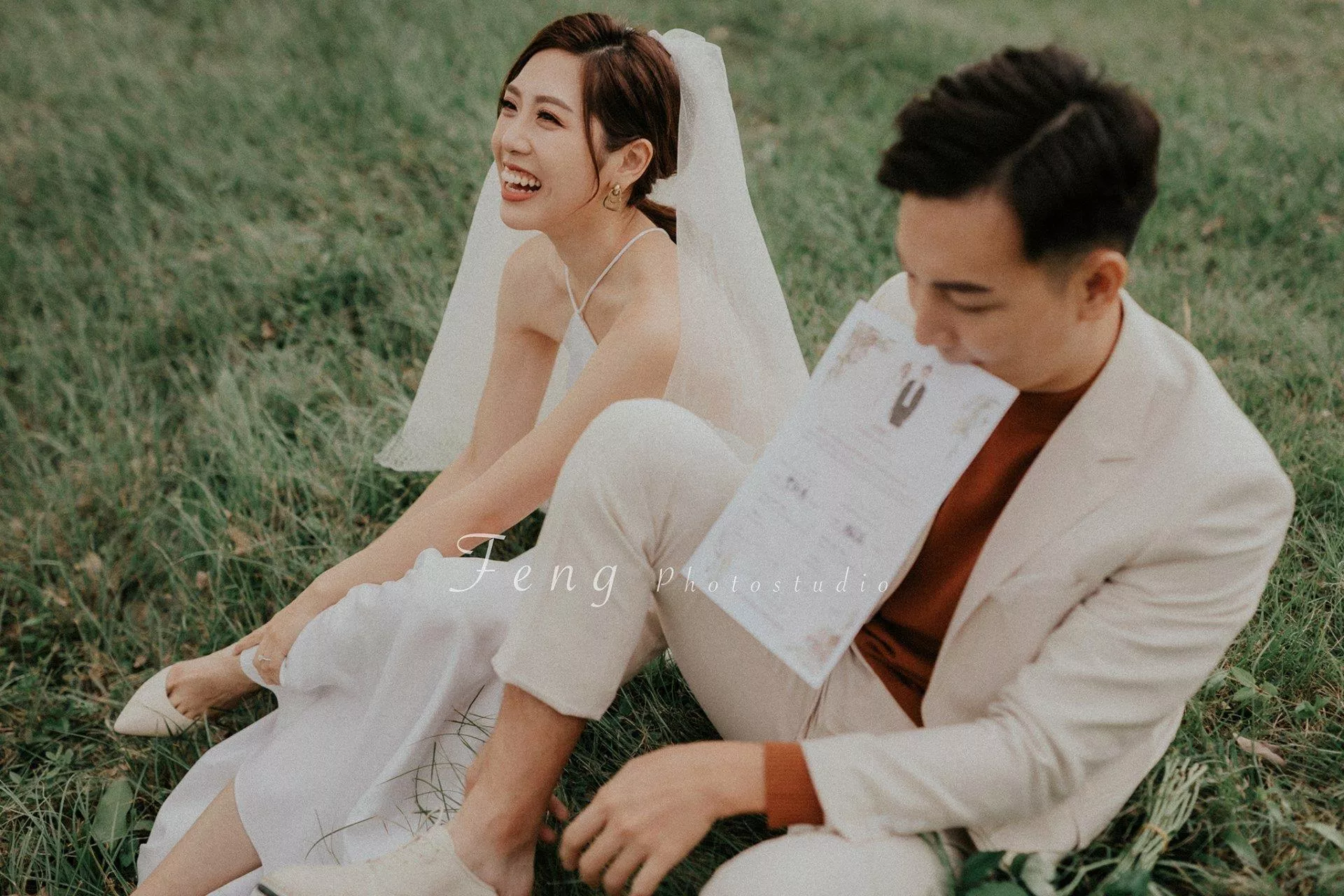 登記結婚自然清新街拍輕婚紗攝影-3-自在就好