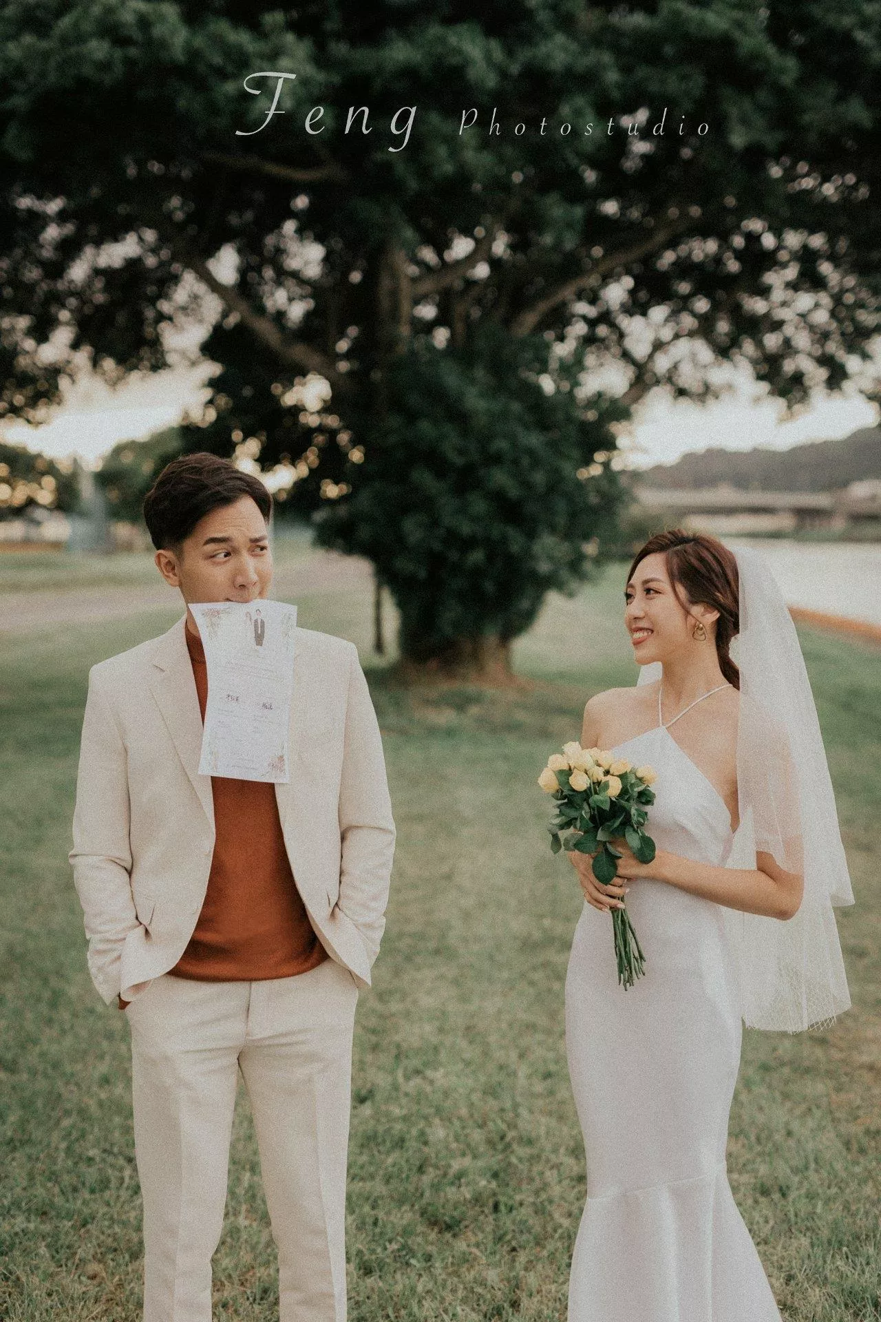 登記結婚自然清新街拍輕婚紗攝影-2-自在就好