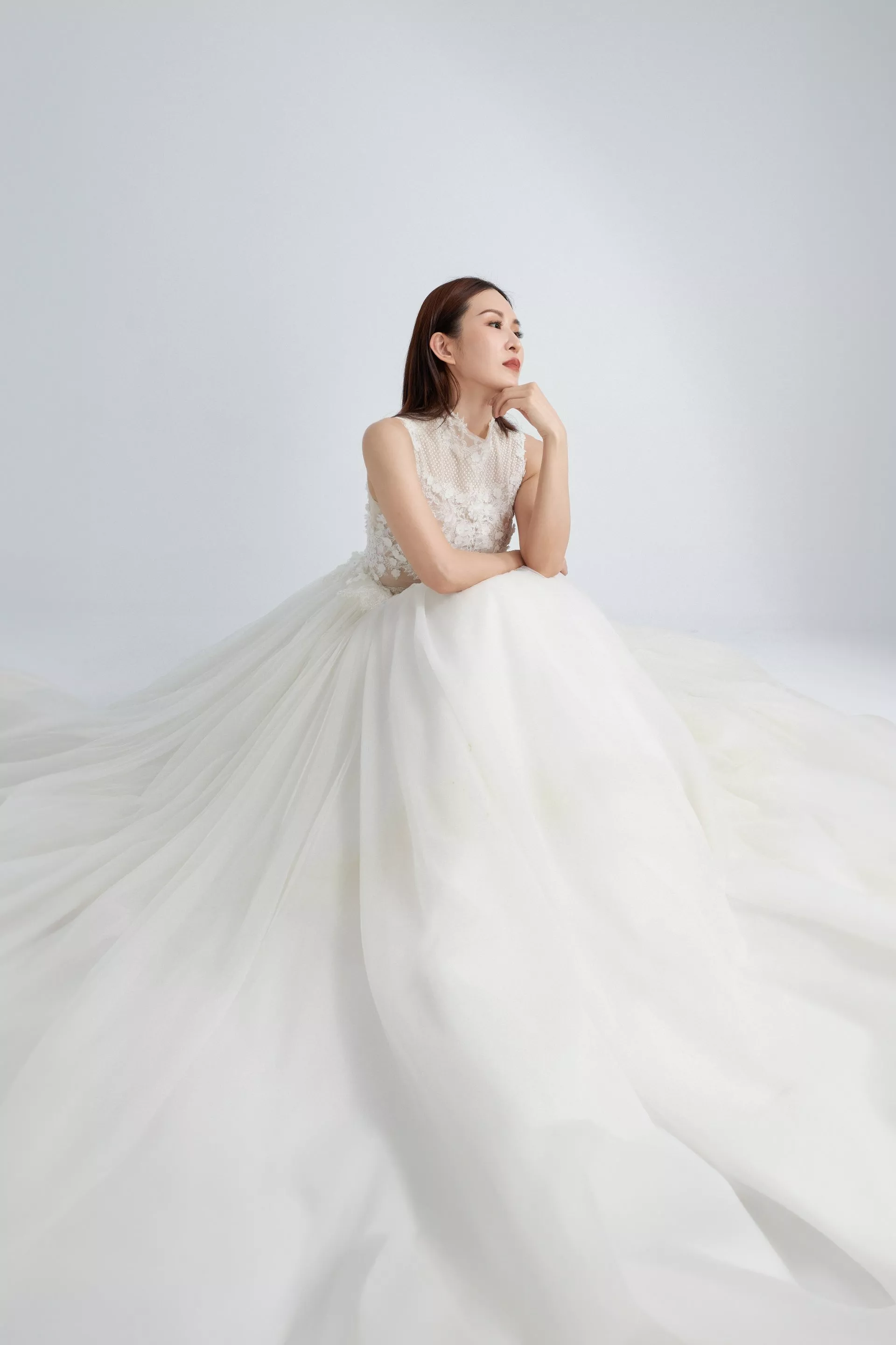 23棚拍英式復古大蓬裙白紗-0002-S/S2023Editorial